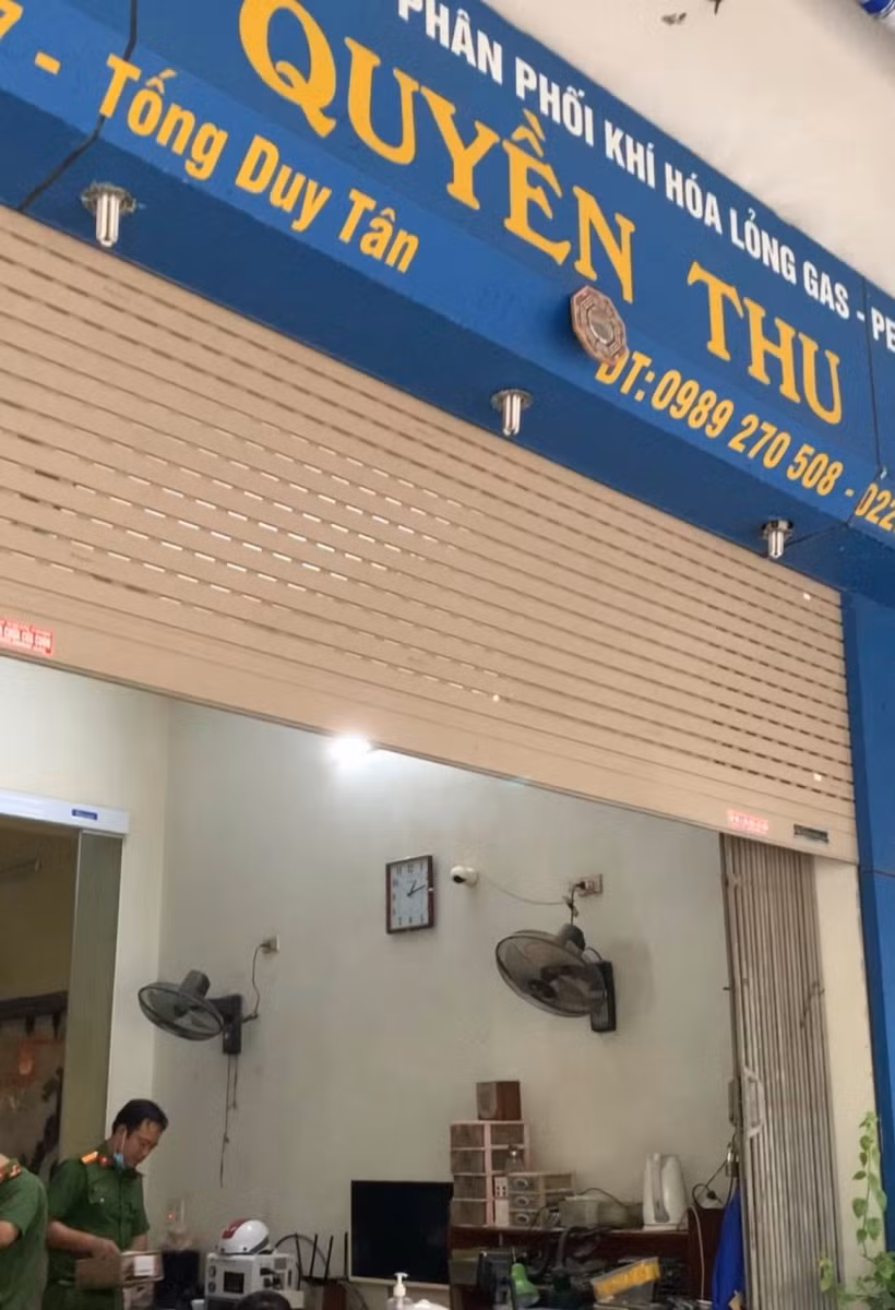 Trụ sở Cty kinh doanh gas bị kiểm tra