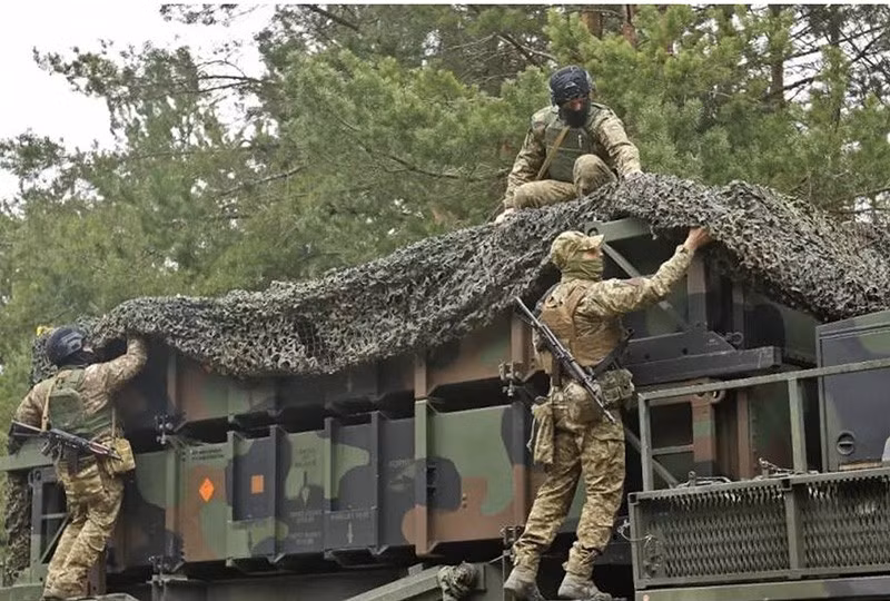 Hệ thống Patriot phương Tây viện trợ cho Ukraine.