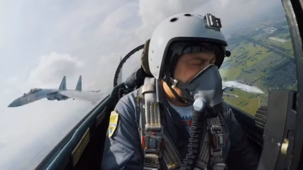 Tiêm kích Su-35. 