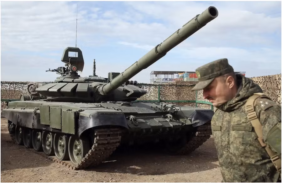 Xe tăng T-72 Nga.