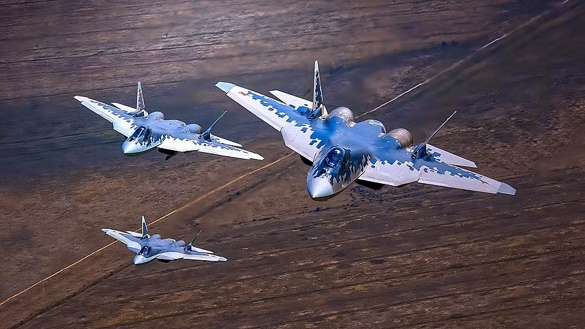 Tiêm kích tàng hình Su-57.