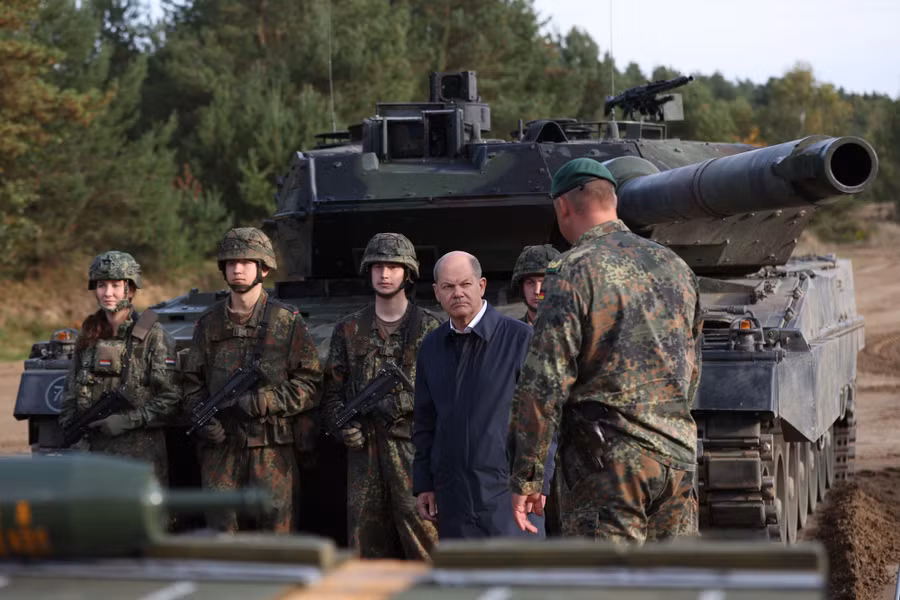 Xe tăng Leopard là một trong những vũ khí hạng nặng nhất Đức cung cấp cho Ukraine.