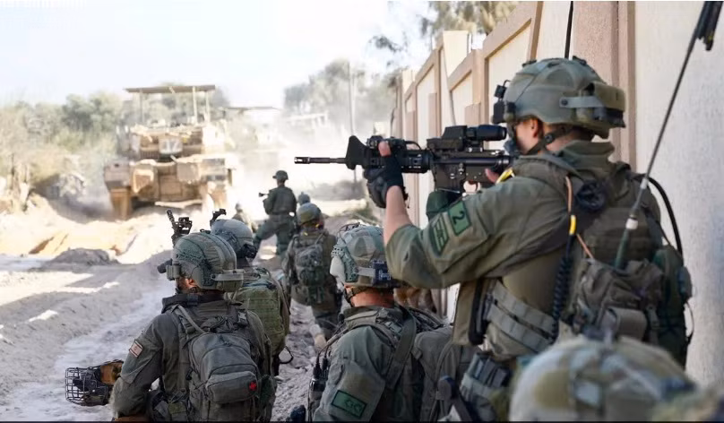 Lực lượng IDF tại Gaza.