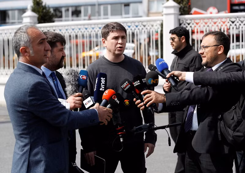 Ông Mykhailo Podolyak, cố vấn của Tổng thống Ukraine.