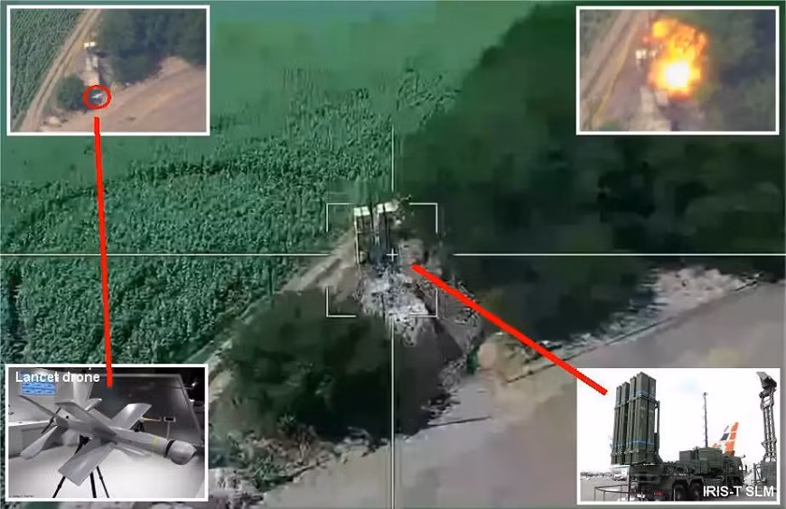 UAV Lancet tấn công loạt mục tiêu Ukraine.