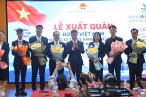 Đoàn Việt Nam xuất quân tham dự Kỳ thi kỹ năng nghề thế giới năm 2026
