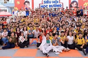 Chương trình 'Siêu hội học đường – Trường học hạnh phúc' tại Phú Thọ.