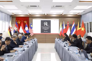 Toàn cảnh chương trình bế mạc.