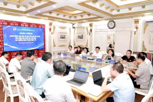 Toàn cảnh buổi làm việc giữa Đoàn công tác Ủy ban Văn hóa và Xã hội của Quốc hội và Trường Đại học Sư phạm Nghệ thuật Trung ương