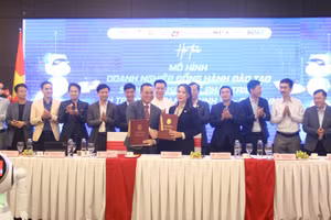 Trường ĐH Kinh tế (ĐH Quốc gia Hà Nội) đã ký kết các biên bản ghi nhớ (MOU) với nhiều tập đoàn, doanh nghiệp lớn.
