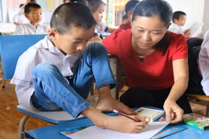 Trung tâm hỗ trợ giáo dục hòa nhập cho học sinh khuyết tật. Ảnh minh họa/internet.