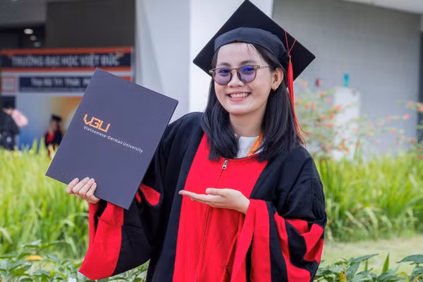 Sinh viên Trường Đại học Việt Đức. Ảnh: NTCC.