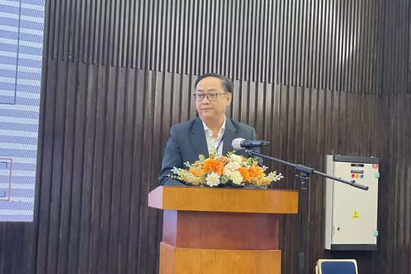 Ông Lý Minh Tuân (Trưởng phòng Kinh tế số - Xã hội số, Sở Khoa học và Công nghệ TPHCM). Ảnh: Hà An.