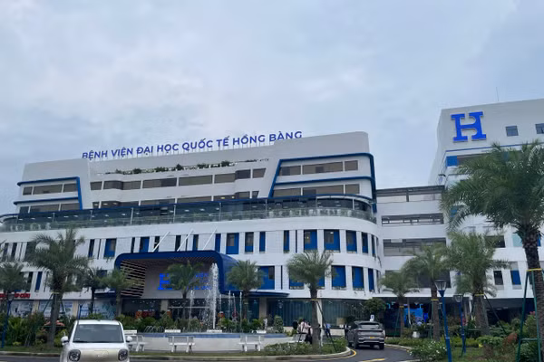Bệnh viện Đại học Quốc tế Hồng Bàng chính thức khánh thành. Ảnh: Hà An.