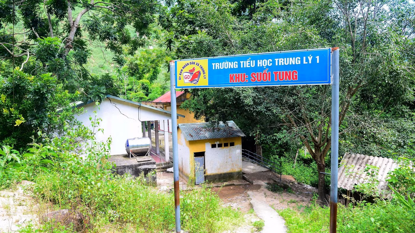 Điểm trường Suối Tung, Trường Tiểu học Trung Lý 1, xã Trung Lý (Thanh Hóa).