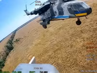 Mi-17 Ukraine bẻ lái, thoát cú đâm sinh tử của UAV