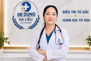 Bác sĩ Chuyên khoa I Da liễu Nguyễn Thị Kim Dung.