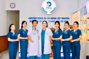 Đội ngũ y, bác sĩ tại Phòng khám Da liễu Dr Dung.