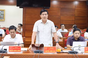 Ông Nguyễn Thiên Văn - Phó Chủ tịch UBND tỉnh Đắk Lắk. (Ảnh: T.H)