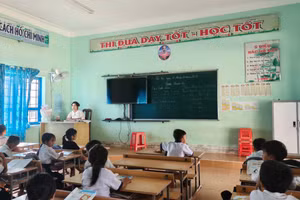 Dù có chỉ tiêu hợp đồng nhưng các trường vẫn khó tuyển được giáo viên. (Ảnh: T.H)