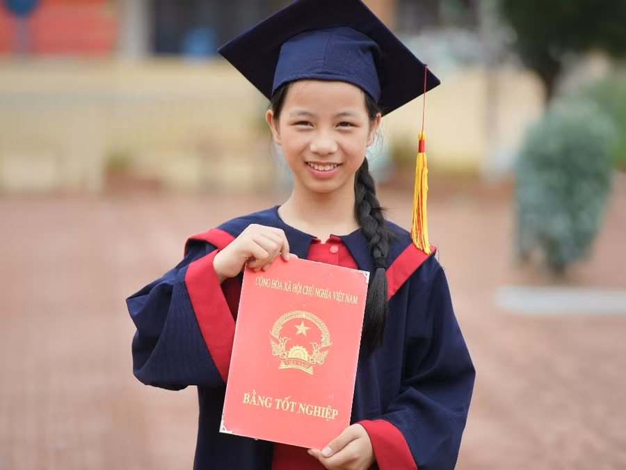 Em Trần Gia Linh. Ảnh: Dương Hoa 