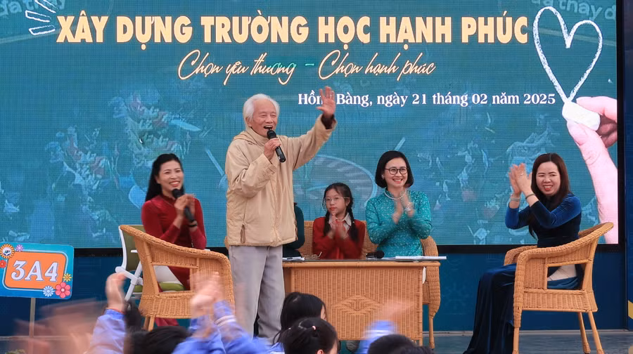 Tọa đàm Trường học hạnh phúc tại quận Hồng Bàng.