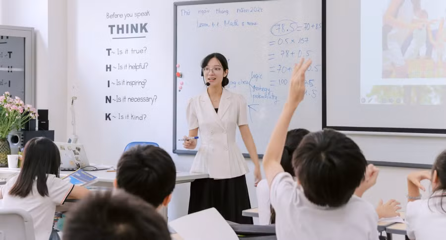Đề án từng bước đưa tiếng Anh trở thành ngôn ngữ thứ hai trong trường học.