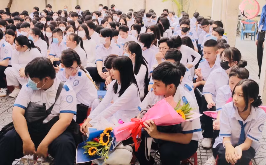 Học viên Trung tâm GDNN-GDTX (Nhiêu Lộc, TP Hồ Chí Minh). Ảnh: website trung tâm