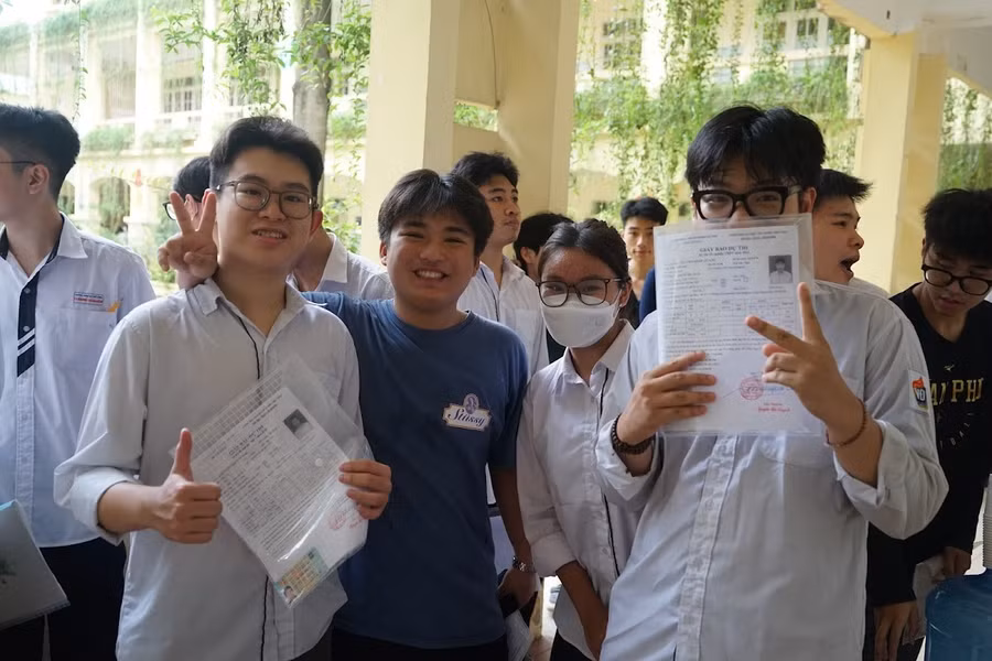 Thí sinh thi tốt nghiệp THPT năm 2024. Ảnh: Xuân Phú