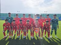 U15 Việt Nam liên tiếp thắng trận ở World Cup 2026. Ảnh: VFF.
