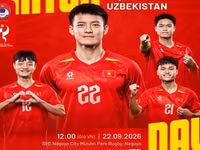 U23 Việt Nam vào tứ kết ASIAD 2026 với ngôi nhì bảng C.