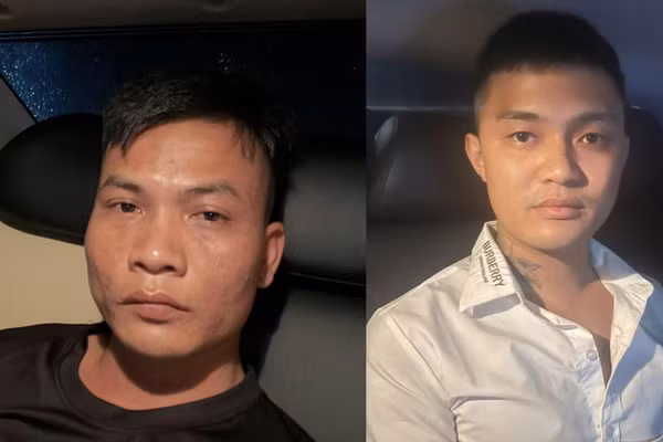 Hai bị can trong vụ án. Ảnh: Công an tỉnh Hưng Yên