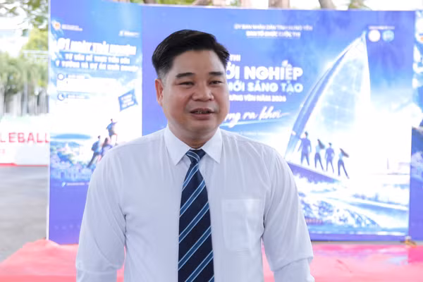 TS. Hà Văn Đổng - Phó Hiệu trưởng Trường Đại học Thái Bình. Ảnh: Đinh Chiến