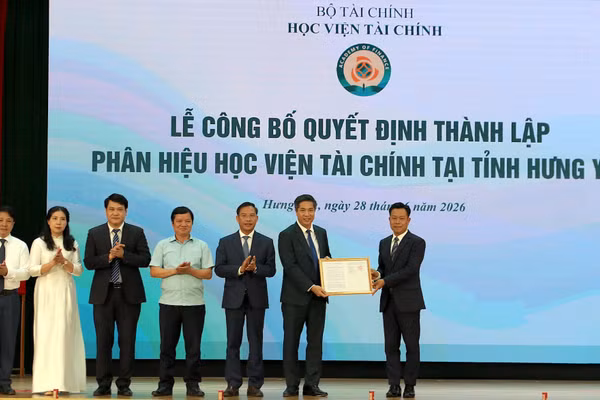 Thành lập Phân hiệu Học viện Tài chính tại Hưng Yên