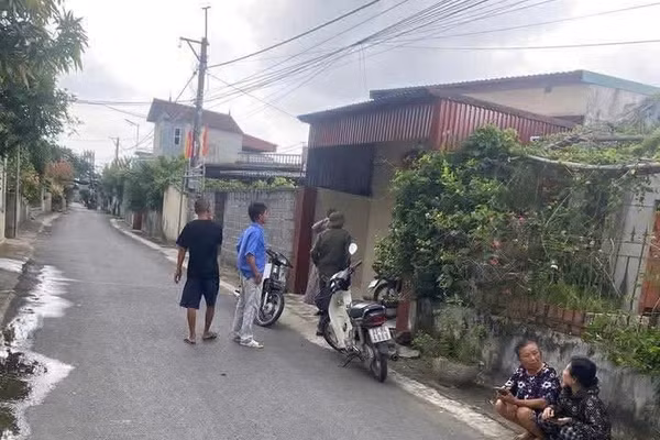 Căn nhà nơi xảy ra án mạng. Ảnh: NDCC
