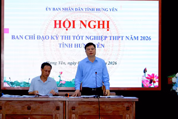 Ông Phạm Văn Nghiêm phát biểu tại hội nghị. Ảnh: Đinh Chiến