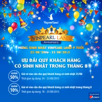 Tưng bừng sinh nhật VinPearl Land 9 tuổi ảnh 1