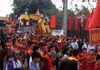 Thú vị lễ hội rước “vua, chúa giả” ở Hà Nội ảnh 1 Thú vị lễ hội rước “vua, chúa giả” ở Hà Nội ảnh 1