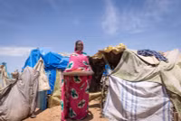 Chùm ảnh phụ nữ Sudan hết hy vọng trong trại tị nạn ở Chad
