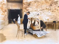 Cận cảnh kho báu trong hầm mộ Pharaông Ai Cập ảnh 13 Cận cảnh kho báu trong hầm mộ Pharaông Ai Cập - ảnh 13