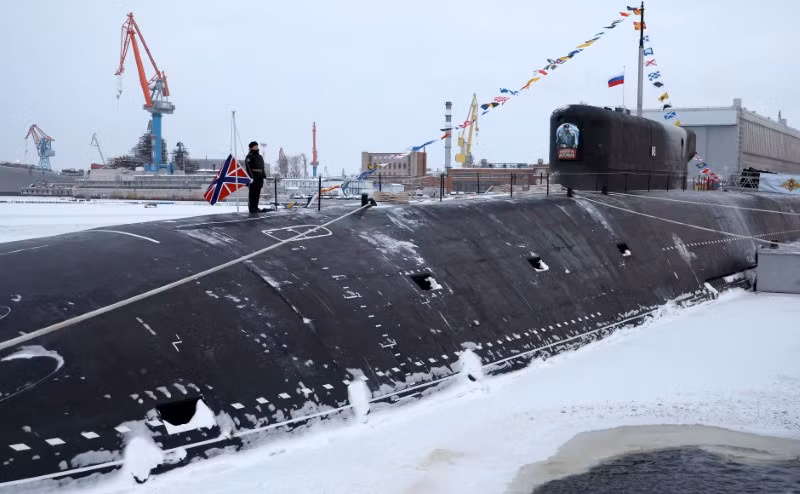 Chùm ảnh Tổng thống Putin dự lễ tiếp nhận 2 tàu ngầm hạt nhân ‘không có đối thủ’