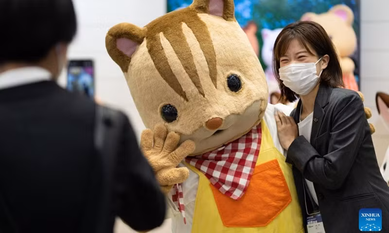 Tại trung tâm hội nghị Tokyo Big Sight, các nhà sản xuất đồ chơi tập trung để giới thiệu những sản phẩm mới nhất của họ. Chùm ảnh triển lãm đồ chơi lớn nhất thế giới Tokyo 2023