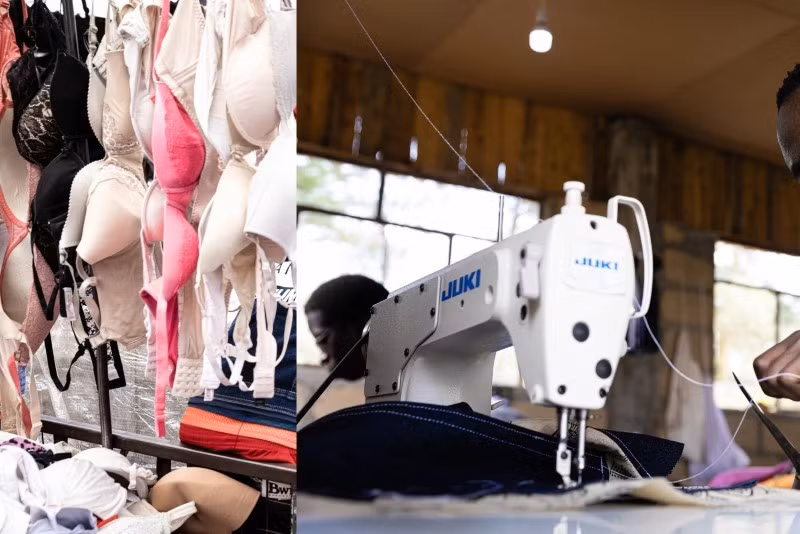 Quần áo kém chất lượng, hư hỏng hoặc cũ nát được bán với giá 50 shilling (0,35 USD) một chiếc. Chùm ảnh chợ quần áo cũ khổng lồ ở Kenya