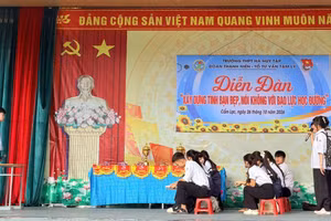 Tiểu phẩm "Giới hạn" của học sinh Trường THPT Hà Huy Tập.