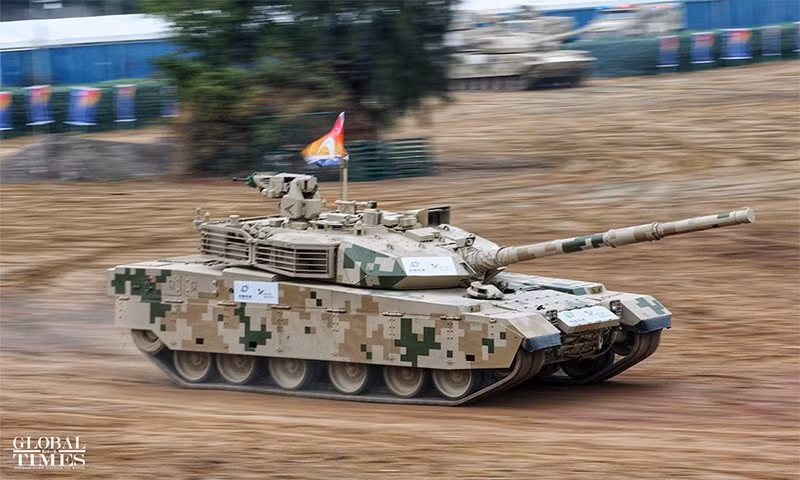 Trong khu vực trình diễn năng động về thiết bị mặt đất tại Triển lãm hàng không Trung Quốc lần thứ 15 hôm 13/11, một loạt các thiết bị vũ khí mặt đất đã được trưng bày. Ảnh: Cui Meng/GT vu-khi-mat-dat-tai-airshow-china-15-01.jpg