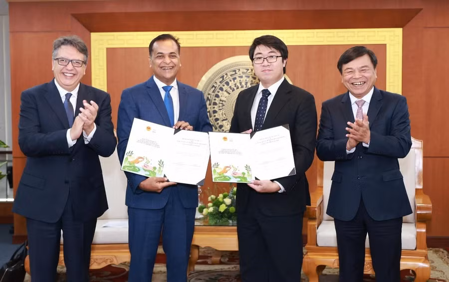 Nestlé Việt Nam và Vụ Hợp tác Quốc tế, Bộ Nông nghiệp và Môi trường (NN&MT) chính thức ký kết Bản ghi nhớ Hợp tác thúc đẩy tăng trưởng bền vững.