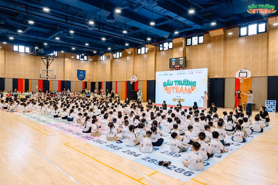 Cuộc thi Đấu trường STEAM 2026 quy tụ 50 trường và hơn 400 học sinh mầm non.