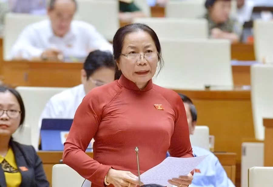 Bà Tăng Thị Ngọc Mai - Đại biểu Quốc hội khóa XIV, nguyên Phó Giám đốc Sở Giáo dục và Đào tạo Trà Vinh (nay là tỉnh Vĩnh Long). Ảnh: NVCC.
