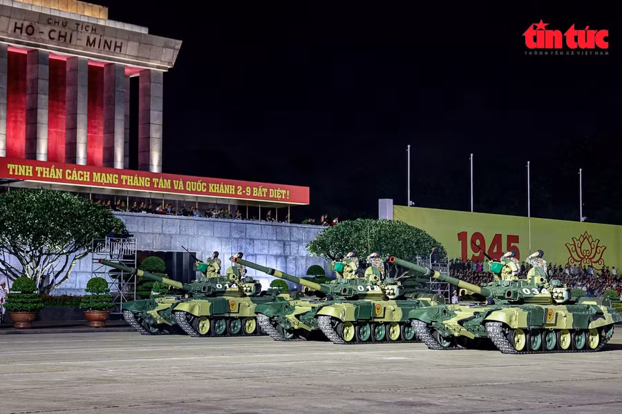 Dàn xe, pháo xuất hiện lần này tại Lễ diễu binh, diễu hành kỷ niệm 80 năm Cách mạng tháng Tám và Quốc khánh và 2/9 đều là những khí tài hiện đại trong biên chế của Quân đội nhân dân và Công an nhân dân Việt Nam.