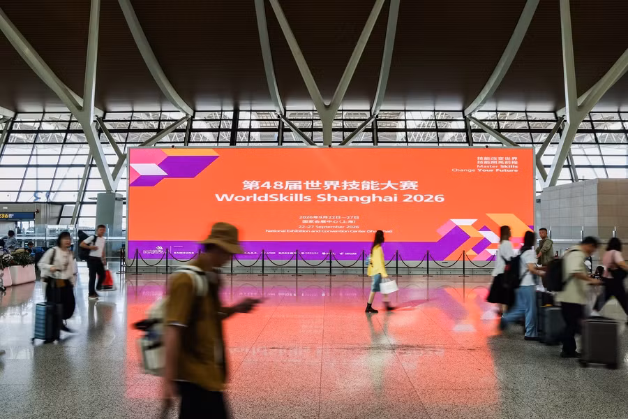 WorldSkills Shanghai 2026 chuẩn bị diễn ra.